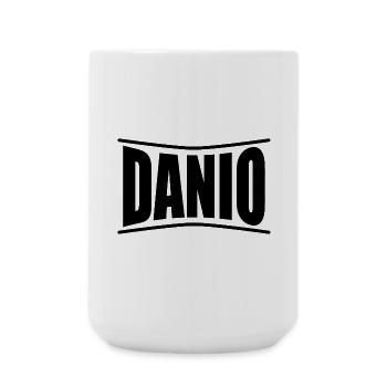 Idée cadeau t-shirt Danio - Grande tasse 440 ml - blanc - Devant