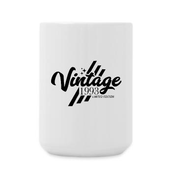 30th Birthday Vintage Sayings - Large Mug 440 ml - white - Front