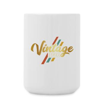 30th Birthday Vintage Sayings - Large Mug 440 ml - white - Front