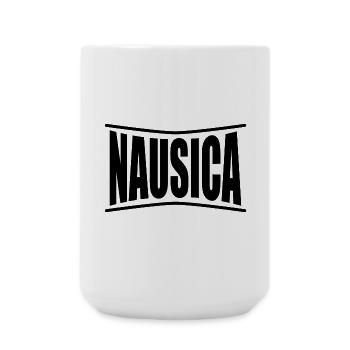 Nausica nom t-shirt t-shirt idée cadeau - Grande tasse 440 ml - blanc - Devant