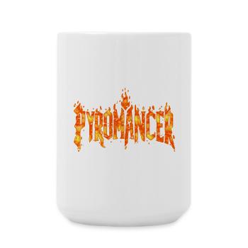 Pyromancer - Large Mug 440 ml - white - Front
