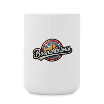 Boomerlicious - Large Mug 440 ml - white - Front