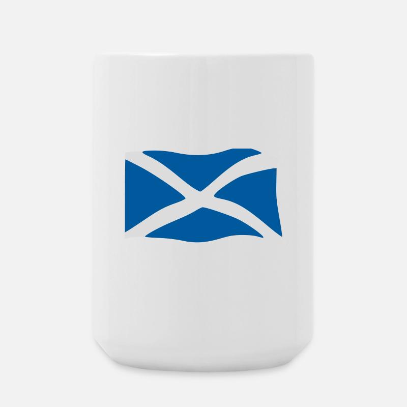 Drapeau de l'ecosse - Grande tasse 440 ml - blanc