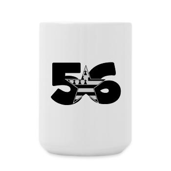 Bretagne : 56 ! - Grande tasse 440 ml - blanc - Devant