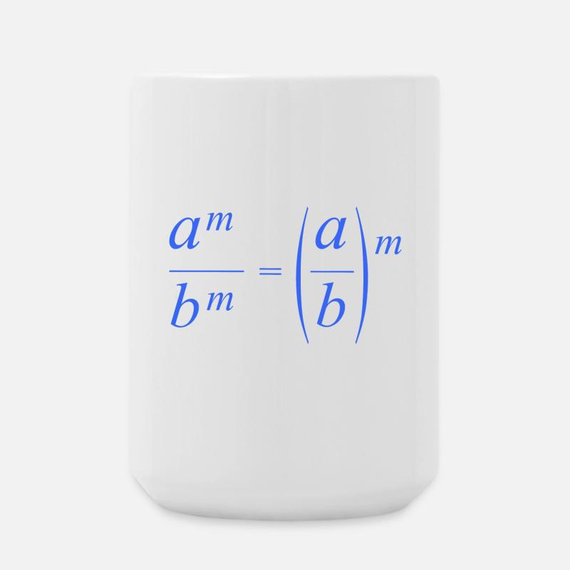 mathematics - Large Mug 440 ml - white