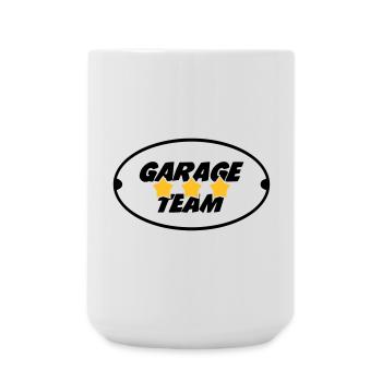 Garage Team - Grande tasse 440 ml - blanc - Devant