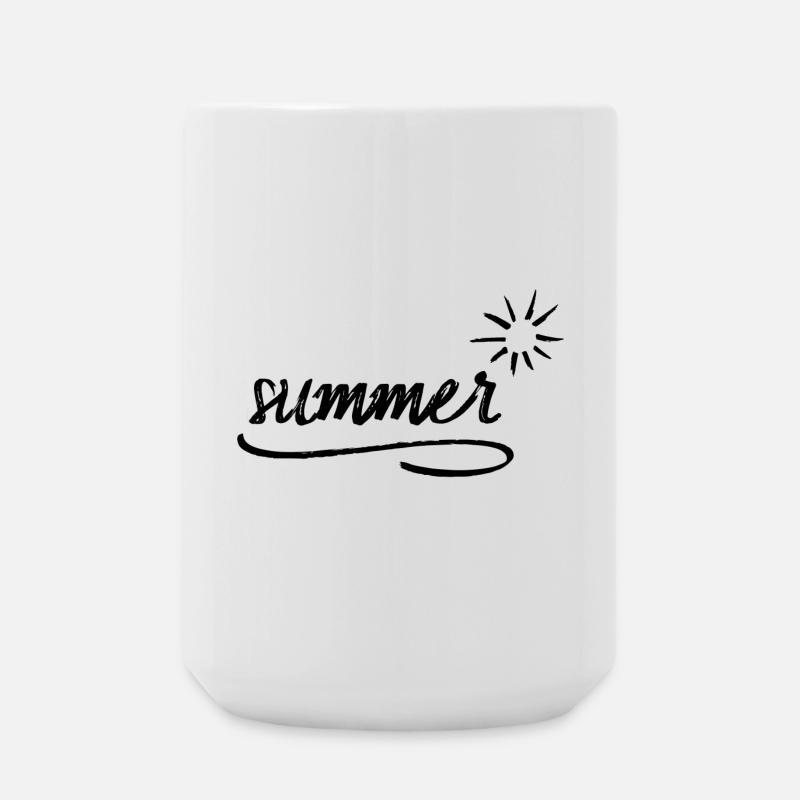 summer - Große Tasse 440 ml - Weiß