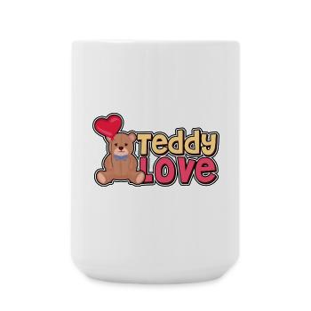 Teddy Amour - Ours - Ours - Grande tasse 440 ml - blanc - Devant