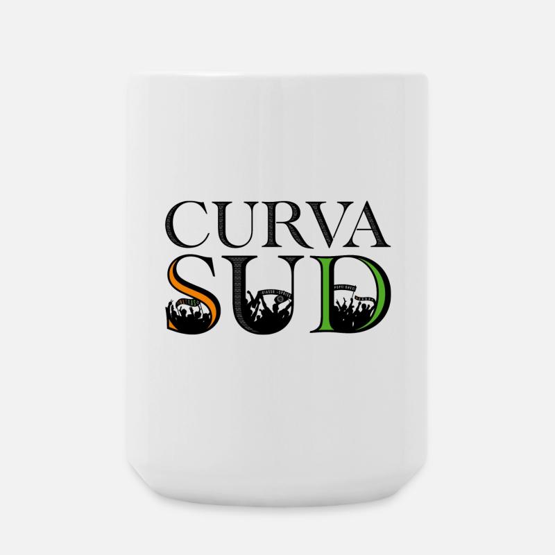 Curva Sud - Große Tasse 440 ml - Weiß