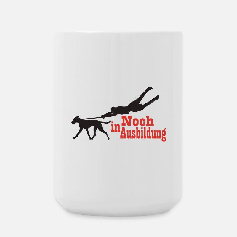 Still in training - variant to 2 colors - Large Mug 440 ml - white