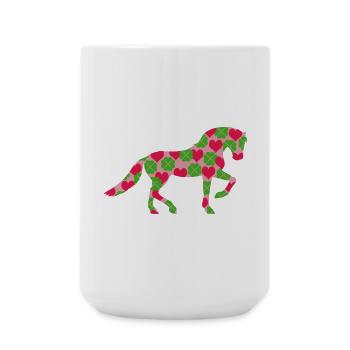Horse luck - Large Mug 440 ml - white - Front