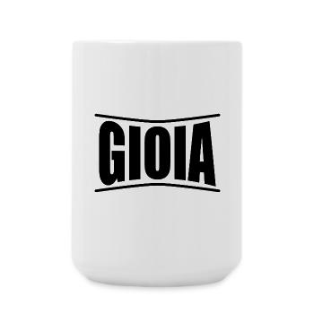 T-Shirt Gioia T-Shirt Geschenkidee - Große Tasse 440 ml - Weiß - Vorne