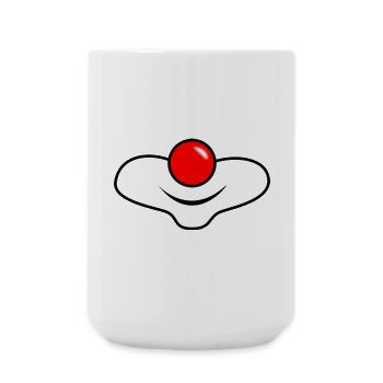 HUMOR. QUOTATION. MESSAGE. RETIREMENT. ANNIVERSARY. - Large Mug 440 ml - white - Front