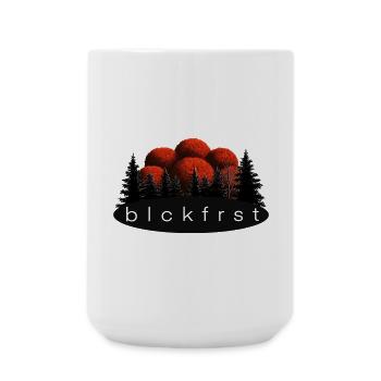 blckfrst clear - Große Tasse 440 ml - Weiß - Vorne