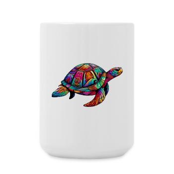 Sea turtle - Large Mug 440 ml - white - Front