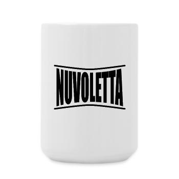 T-Shirt Nuvoletta T-Shirt Geschenkidee - Große Tasse 440 ml - Weiß - Vorne