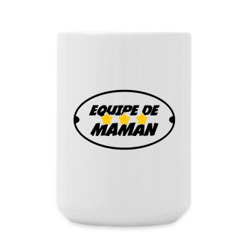 Equipe de Maman - Fête des Mères - Grande tasse 440 ml - blanc - Devant