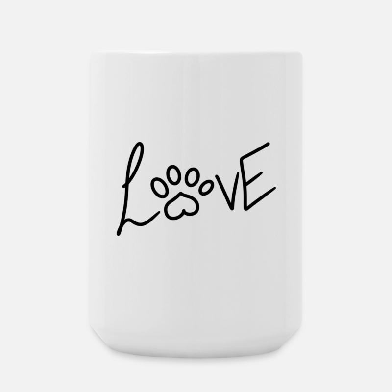 Love - Large Mug 440 ml - white