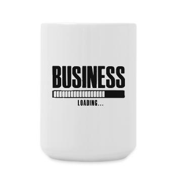 Business Loading Online Business Affiliate - Large Mug 440 ml - white - Front