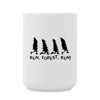 Forêt Run Run - Grande tasse 440 ml - blanc - Devant