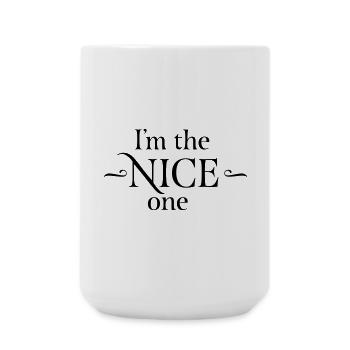 Weihnachten - Große Tasse 440 ml - Weiß - Vorne