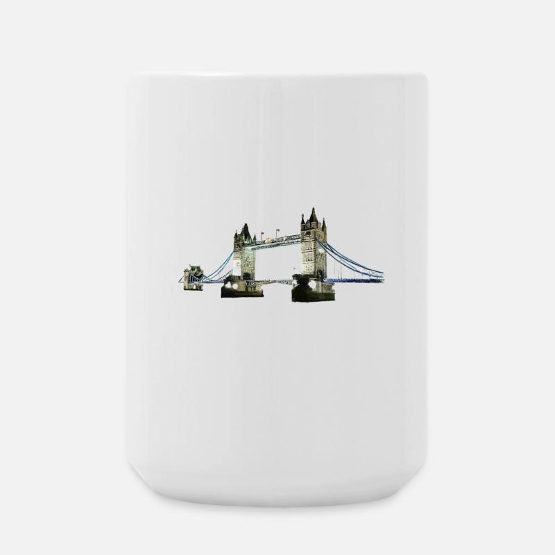 Tower Bridge - Large Mug 440 ml - white