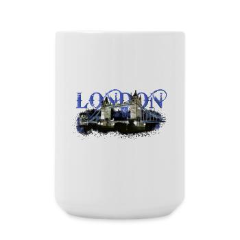 London - Große Tasse 440 ml - Weiß - Vorne