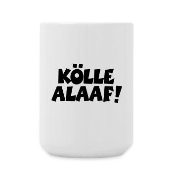 Kölle Alaaf! Kölner Karneval in Köln - Große Tasse 440 ml - Weiß - Vorne