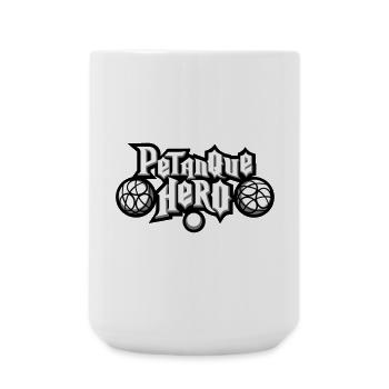 Petanque héro flex - Grande tasse 440 ml - blanc - Devant