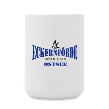 Eckernförde Ostsee ...(25) - Große Tasse 440 ml - Weiß - Vorne