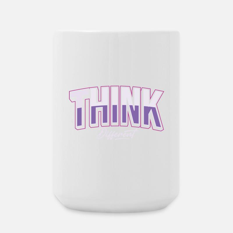 Think Different - Large Mug 440 ml - white