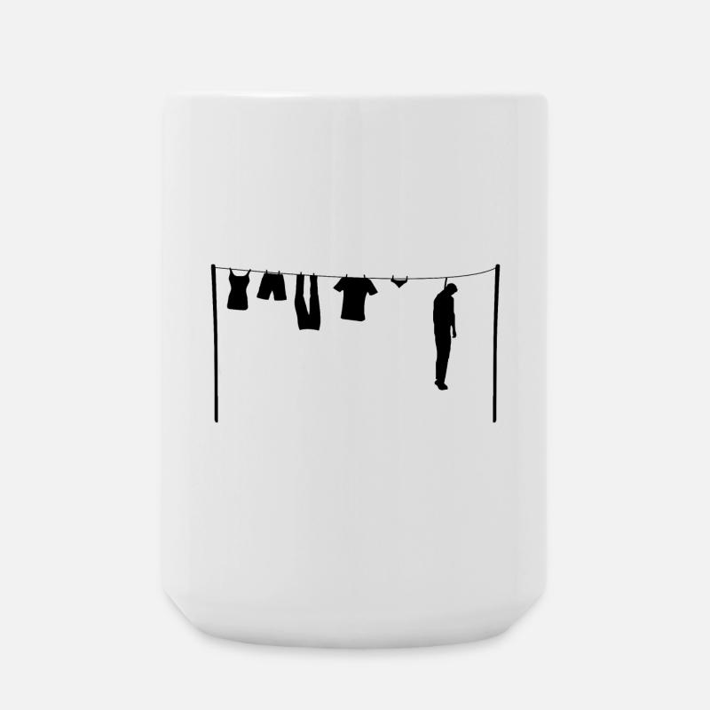 The Hanged Man - Large Mug 440 ml - white