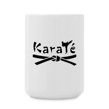 Karate - Large Mug 440 ml - white - Front