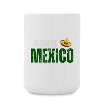 Fabriqué au Mexique, fierté mexicaine - Grande tasse 440 ml - blanc - Devant