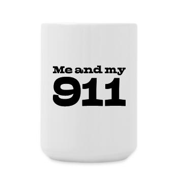 31 Me and my - Large Mug 440 ml - white - Front