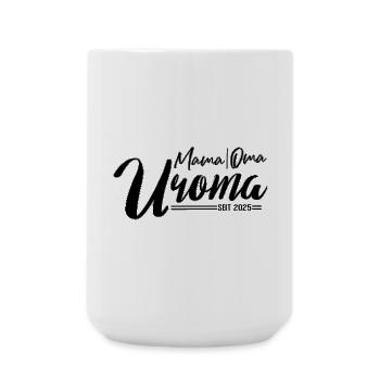 Mama, Grandma, Great-Grandma – Multigenerational est 2025 - Large Mug 440 ml - white - Front