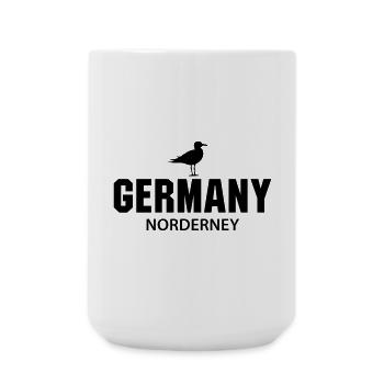 Norderney GERMANY - Large Mug 440 ml - white - Front