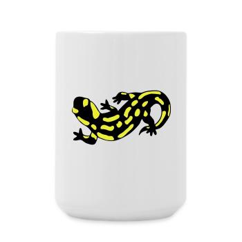 Salamander - Große Tasse 440 ml - Weiß - Vorne