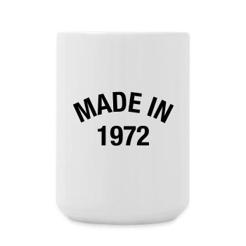 1972 Born 54th Birthday 54 years old - Large Mug 440 ml - white - Front