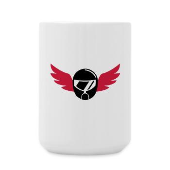 Karting / Kart / Go-Kart / Sport / Driver - Large Mug 440 ml - white - Front