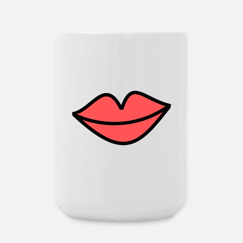Bouche - Grande tasse 440 ml - blanc