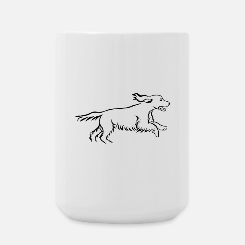 Cocker Spaniel - Große Tasse 440 ml - Weiß