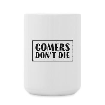Gomers don’t - Grande tasse 440 ml - blanc - Devant