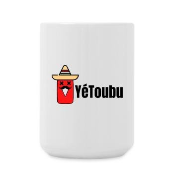 YéToubu - Humour youtube - Humour Apéro - Grande tasse 440 ml - blanc - Devant