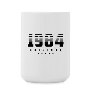 Born in 1984 the original - Large Mug 440 ml - white - Front