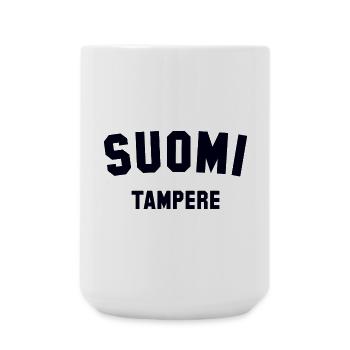 TAMPERE Soumi Finnland - Große Tasse 440 ml - Weiß - Vorne