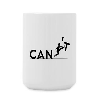 Parfois, des choses peuvent être faites si vous voulez # - Grande tasse 440 ml - blanc - Devant