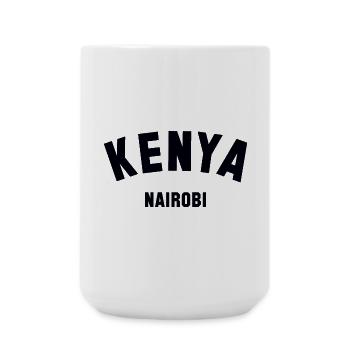 KENYA, Nairobi - Große Tasse 440 ml - Weiß - Vorne