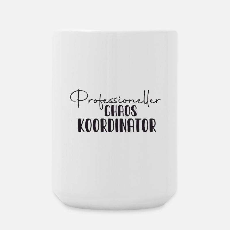 Professioneller Chaoskoordinator - Große Tasse 440 ml - Weiß