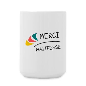 GELIEBTE. VIELEN DANK. DANKE HERRIN. GELIEBTE - Große Tasse 440 ml - Weiß - Vorne